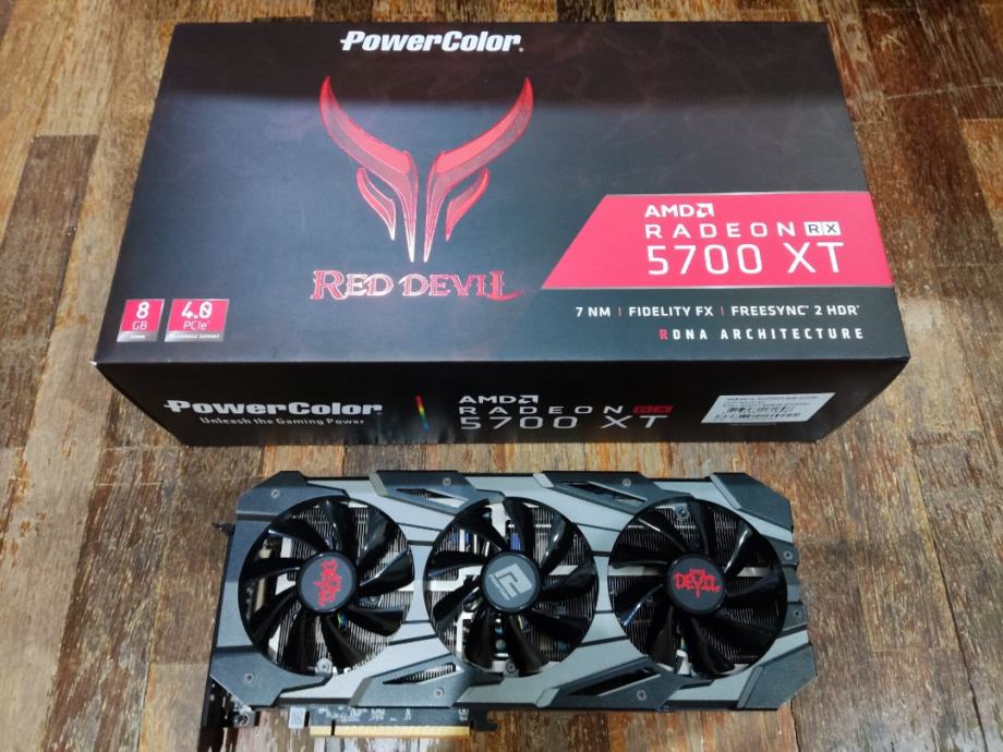 POWERCOLOR Radeon RX 5700XT Red Devil 8GB GDDR