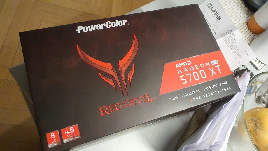 Radeon RX 5700XT Red Devil 36mj garancije