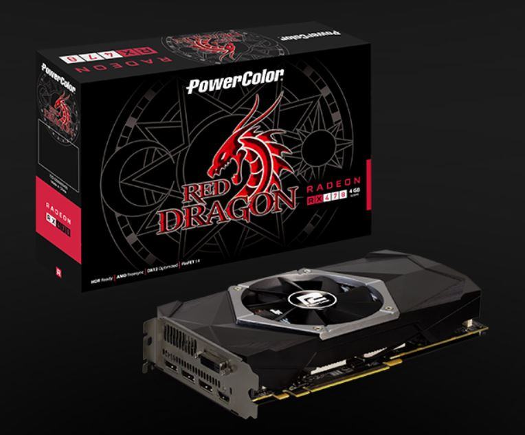 RX 470 4GB GDDR5 PowerColor Red Dragon Radeon™ , moguća ugradnja