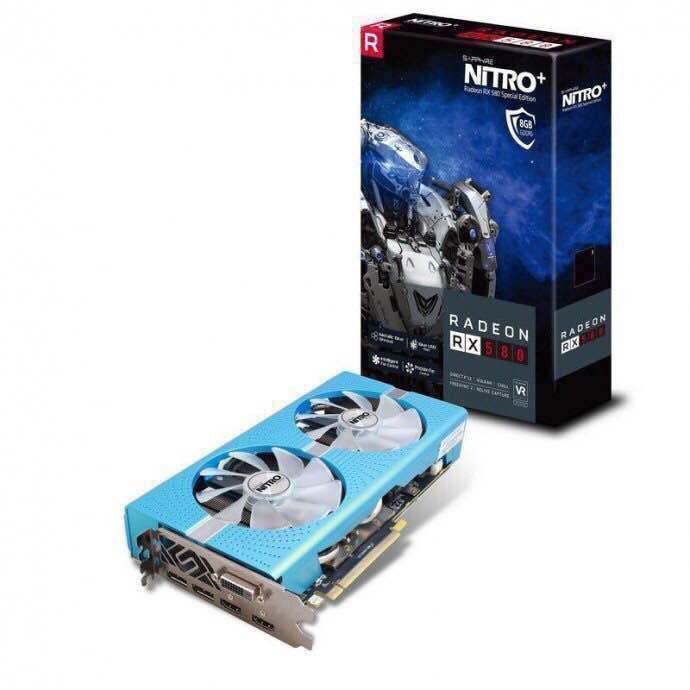 RX 580 8 GB SAPPHIRE Nitro + NOVA GRAFIČKA KARTICA    SUPER AKCIJA