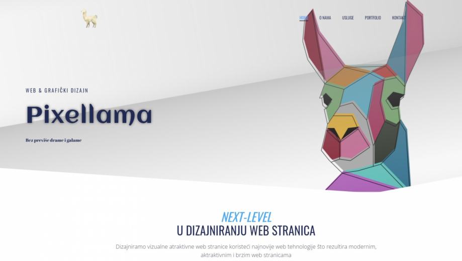 PIXELLAMA - Web i Grafički dizajn