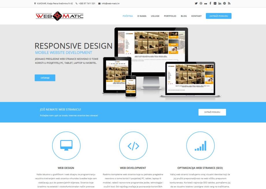 Web-MATIC | Obrt za web dizajn i programiranje