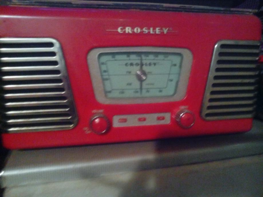 crosley gramofon s funk. radia