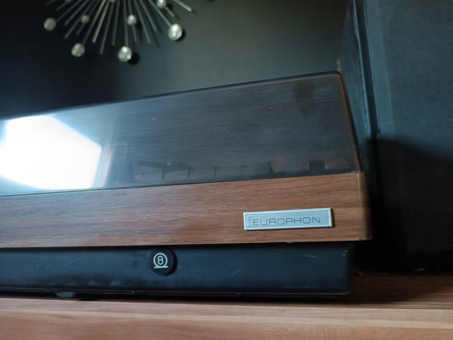 EUROPHON gramofon sa pojačalom i kazetom vintage