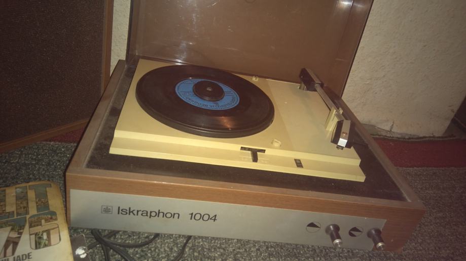 ISKRAPHON 1004 gramofon, iz -60ih
