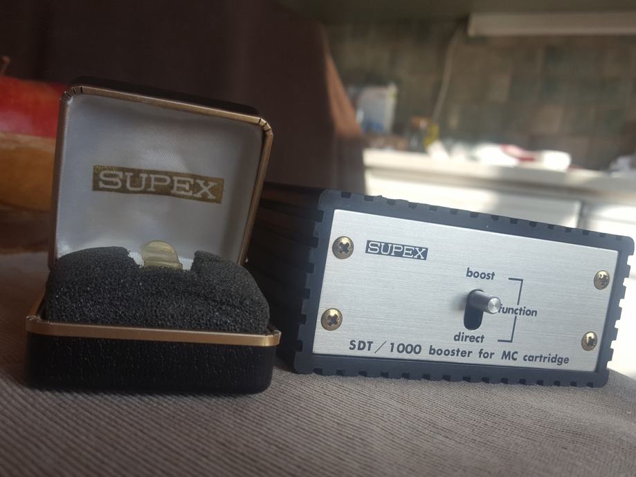 Supex SD 900 Super + SDT 1000 MC step-up trafo