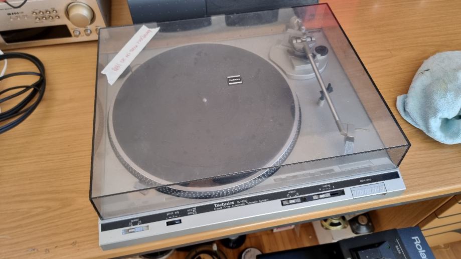 Technics Sld30 Stereo Turntable Shure Cartridge gramofon