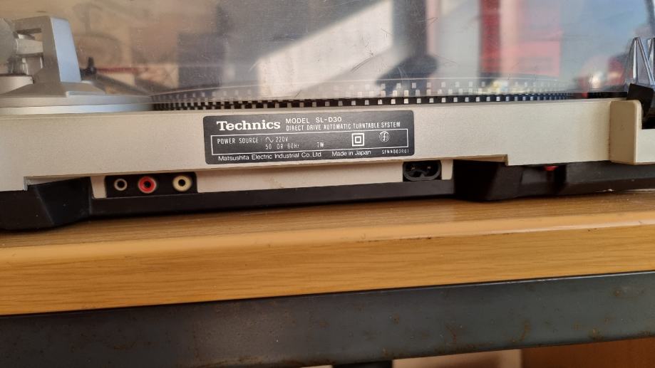 Technics Sld30 Stereo Turntable Shure Cartridge gramofon