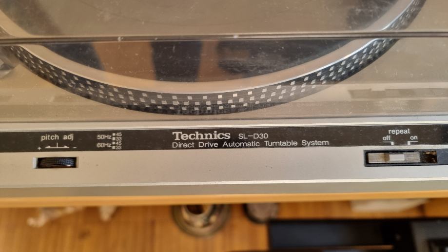 Technics Sld30 Stereo Turntable Shure Cartridge gramofon