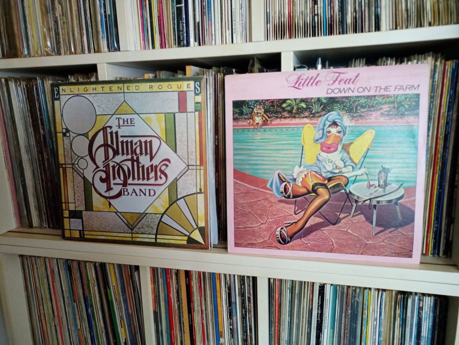 ALLMAN BROTHERS BAND  Enlightened Rogues  /  LITTLE FEAT Down On The