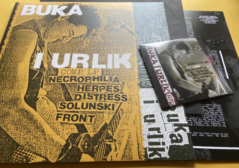 “BUKA I URLIK” Limitirana vinilna Yugo hc/punk kompilacija iz 1983.