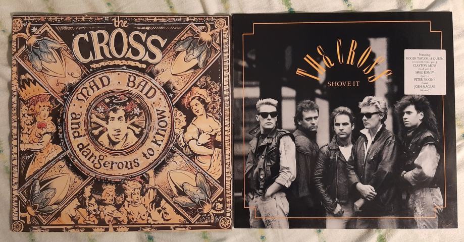 THE CROSS (Grupa Roger Taylora, bubnjara Queen) - 2 Albuma