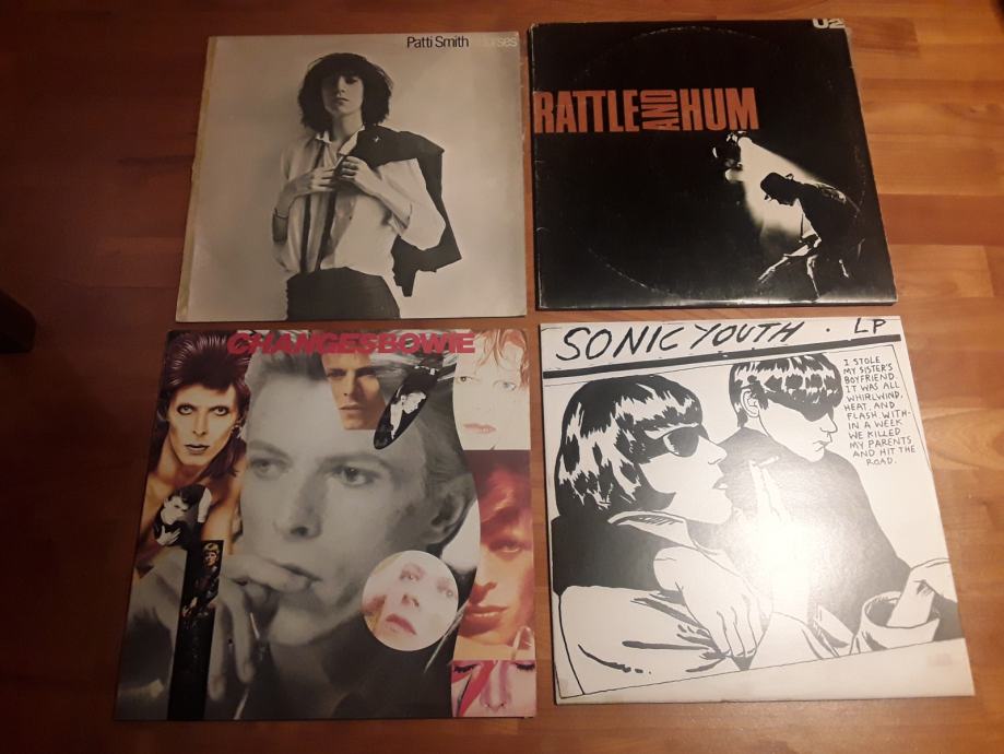 DAVID BOWIE, PATTI SMITH, SONIC YOUTH, U2