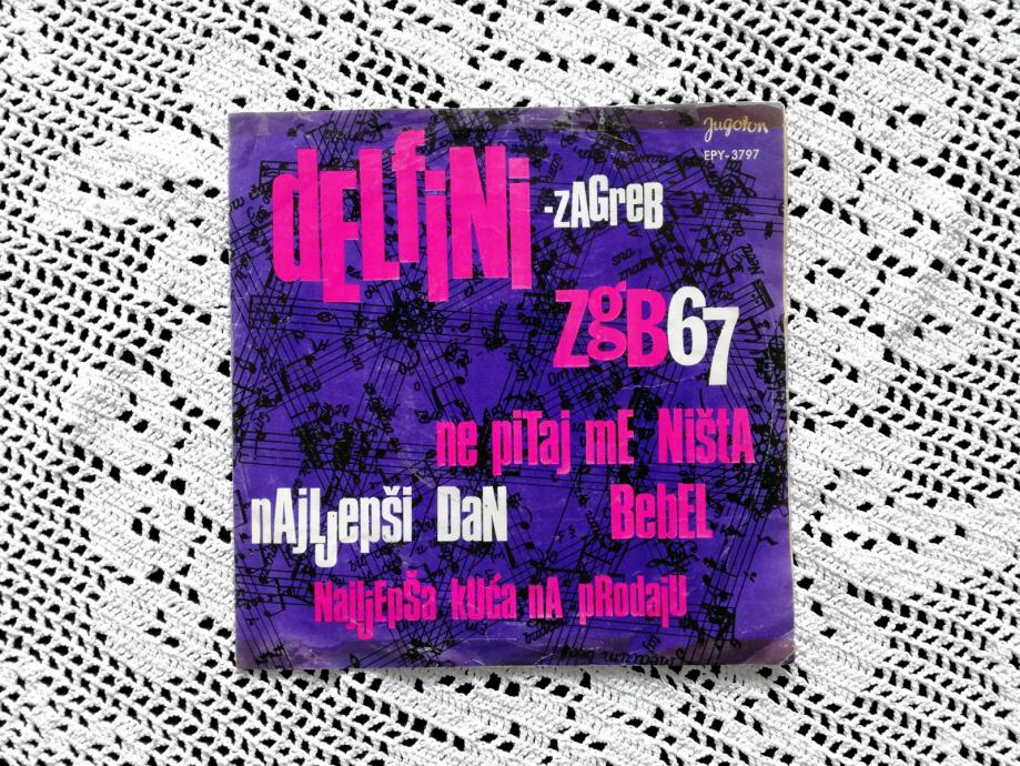 Delfini - Najljepša Kuća Na Prodaju (Kinks Cover ) (7", Single, EP)
