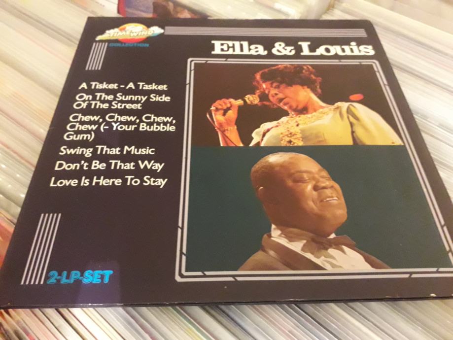 Ella Fitzgerald & Louis Armstrong Ella & Louis 2 LP