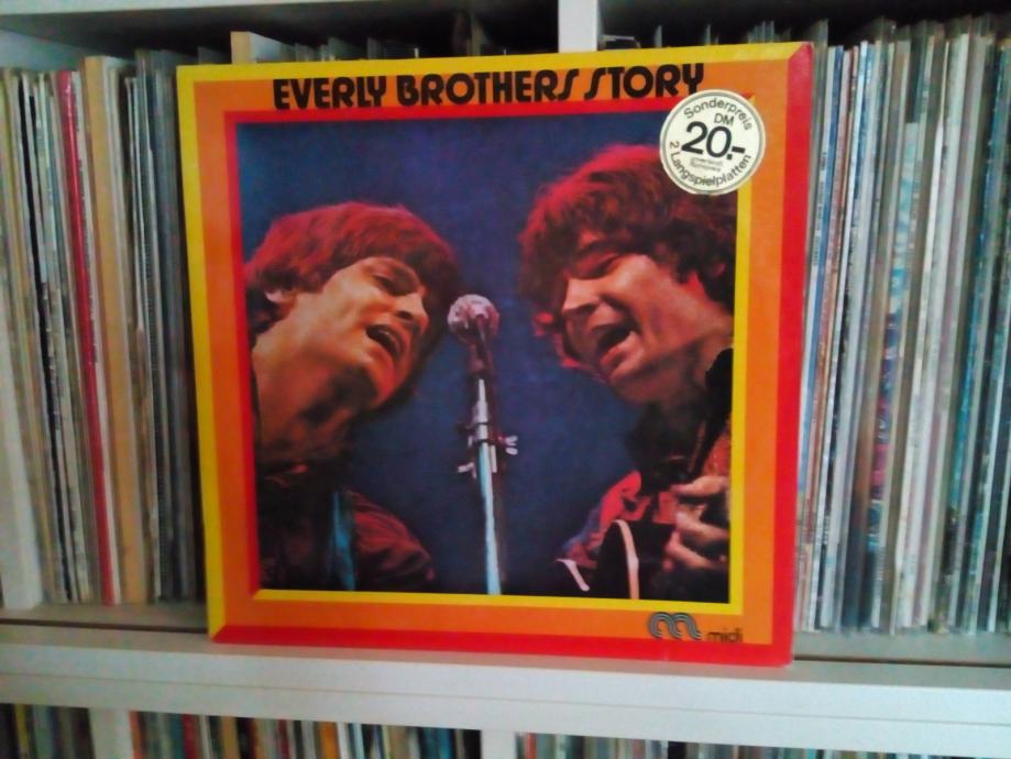 EVERLY  BROTHERS  Story  2 LP