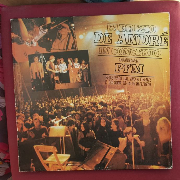 FABRIZIO DE ANDRE - In Concerto (PFM)
