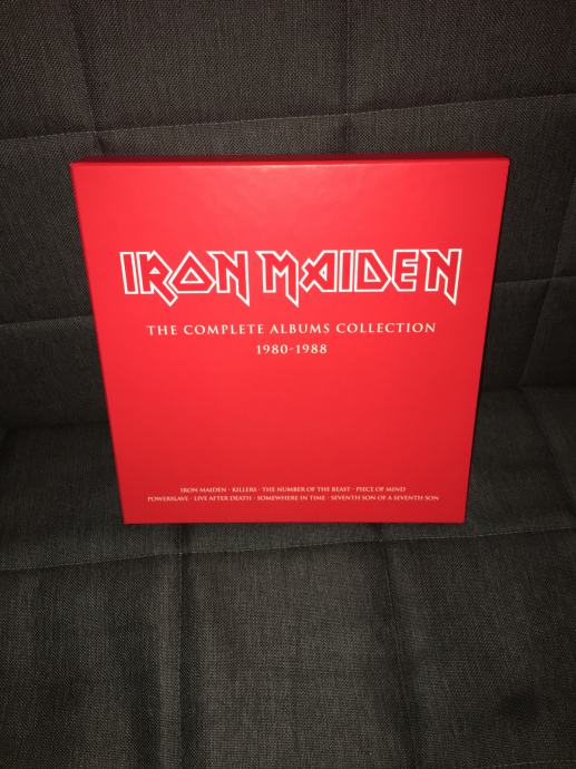 Iron Maiden - The Complete Albums Collection (80.-88.) - (samo box)