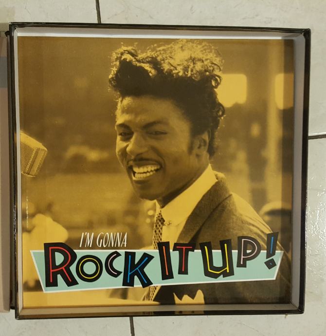 Affiche Concert Vintage Little Richard 28 X 35 Cm - Rock And Roll Années 50 - Poster Art Rare Orchestre
