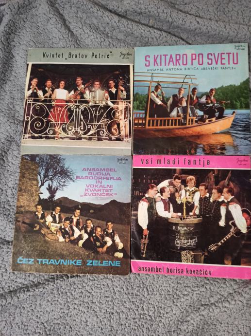 Lot ploča - slovenski narodno zabavni ansambli