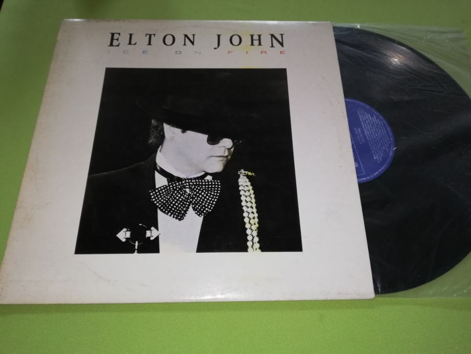 LP-Elton John ‎– Ice On Fire