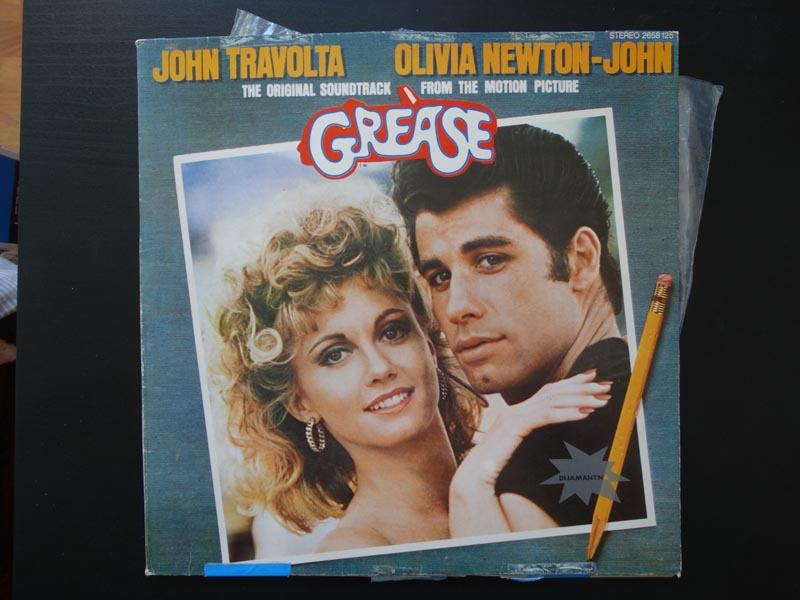 grease original soundtrack vinyl.1978