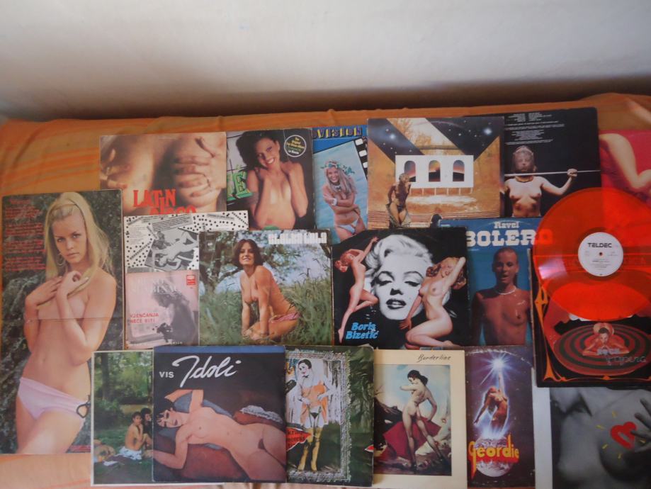 moja sexy kolekcija gramofonske ploče lp