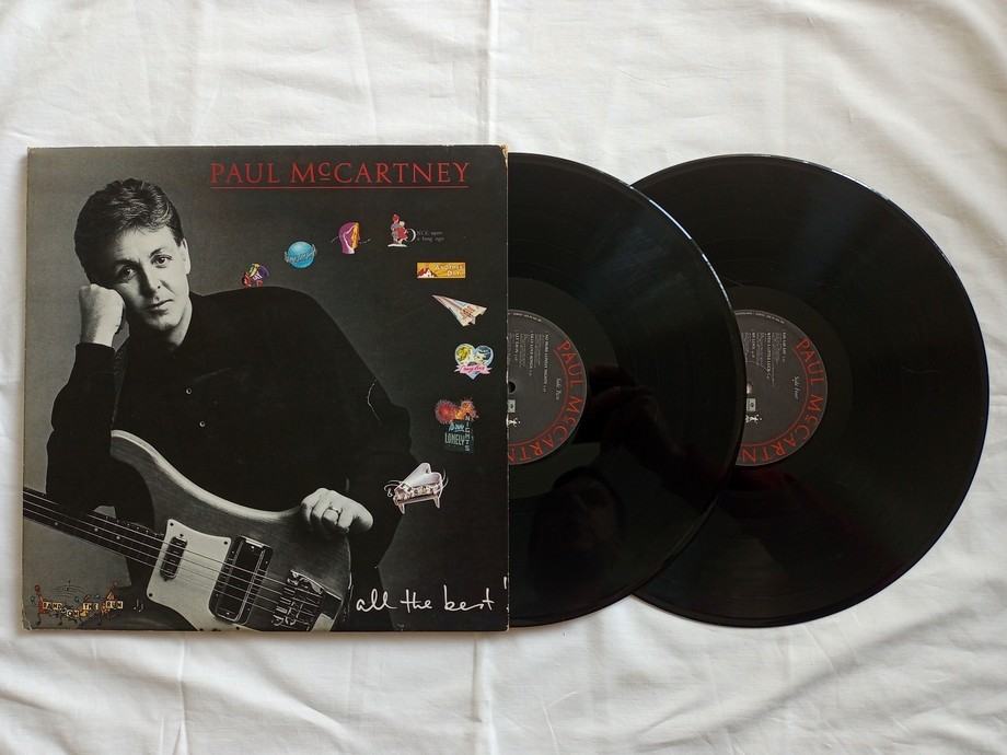 Paul McCartney ‎– All The Best, dvije gramofonske ploče, Jugoton 1987.