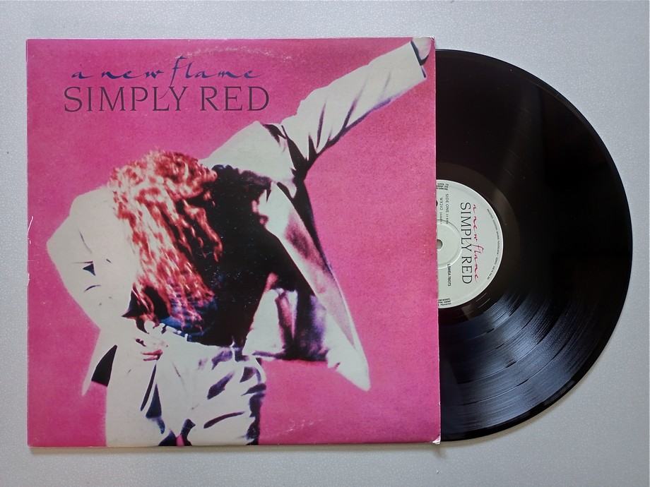 Simply Red ‎– A New Flame, gramofonska ploča, Jugoton 1989.