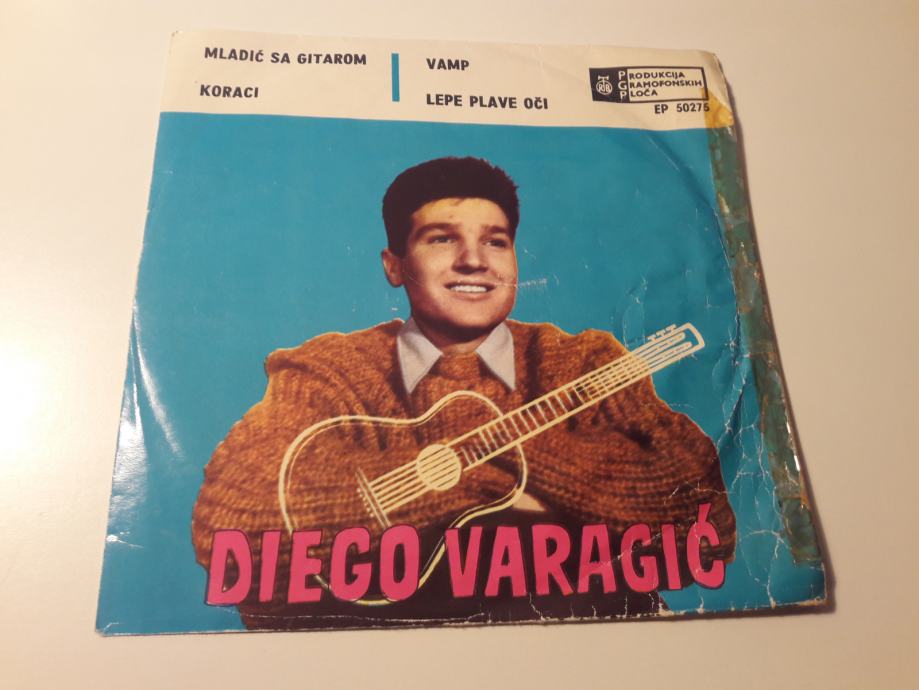 singlica: Diego Varagić ‎– Mladić Sa Gitarom