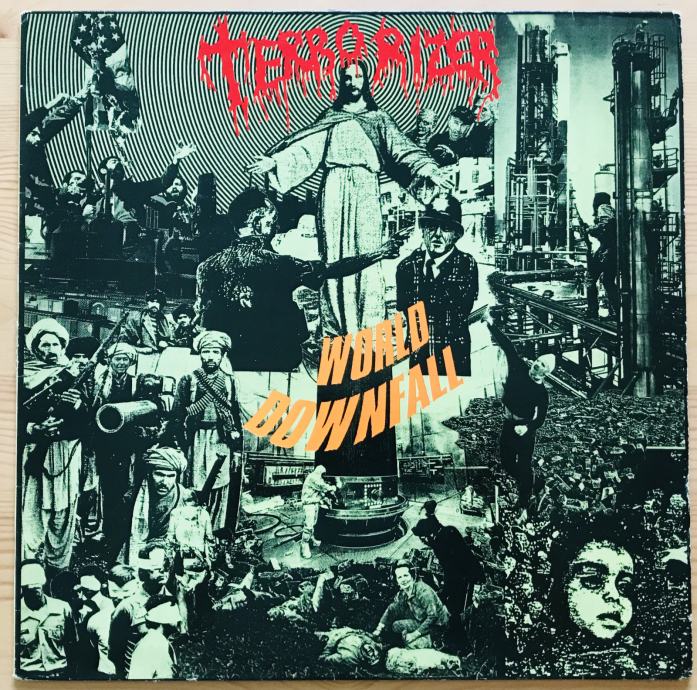 Terrorizer ‎– World Downfall (1989) UK izdanje