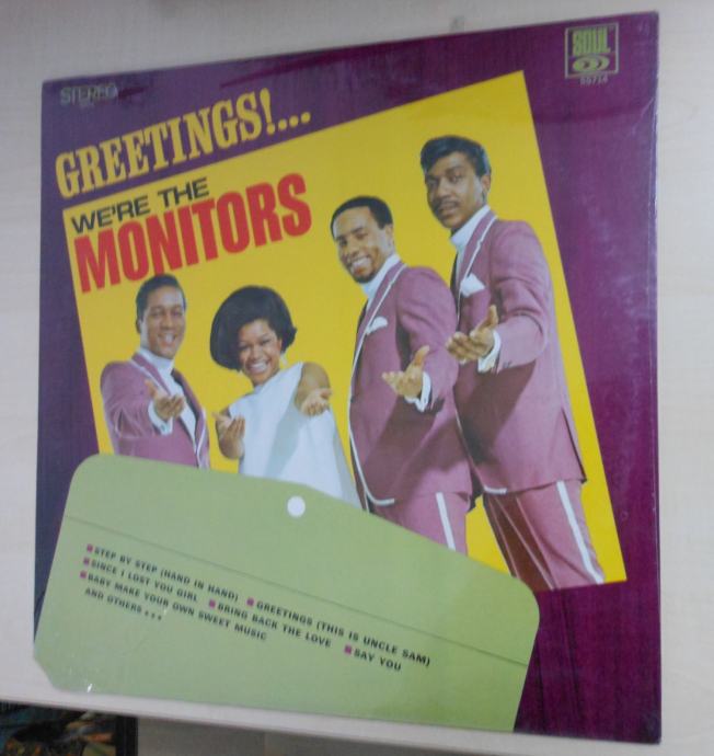 The Monitors ‎– Greetings!... We're The Monitors, tvornicki zapakirana