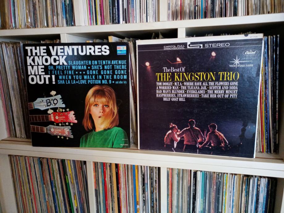 VENTURES  Knock Me Out  /  KINGSTON TRIO Best Of