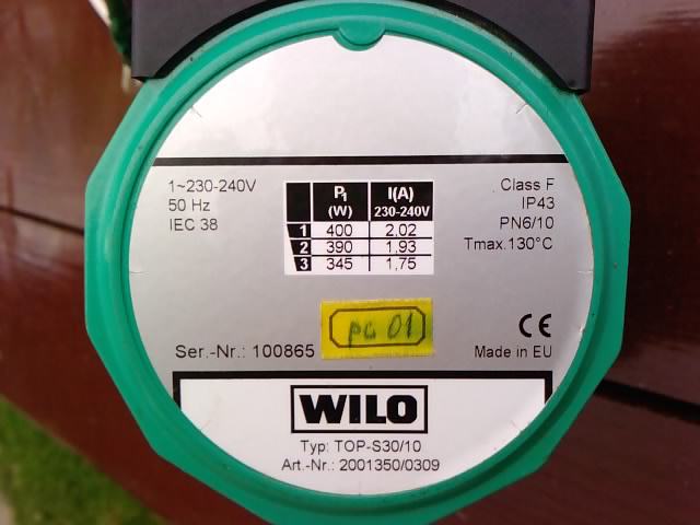 Cirkulaciona pumpa - Wilo Top-S 30/10