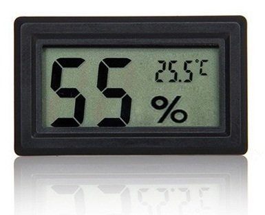 ⭐️Digitalni termometar higrometar mjerač vlage LCD ekran bijeli crni⭐️