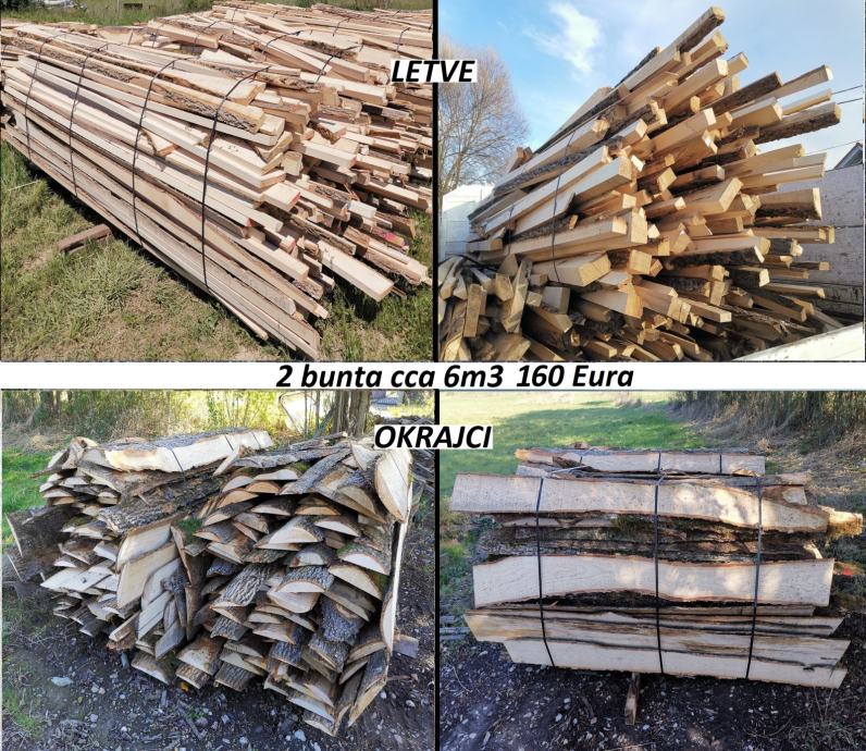 Drva za ogrijev NAJJEFTINIJA 6 kubika 160 Eura