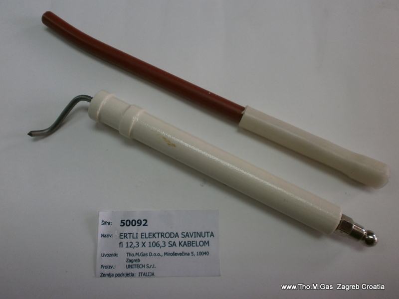 Elektroda za paljenje -ionizacija za plinski ili uljni plamenik 50092