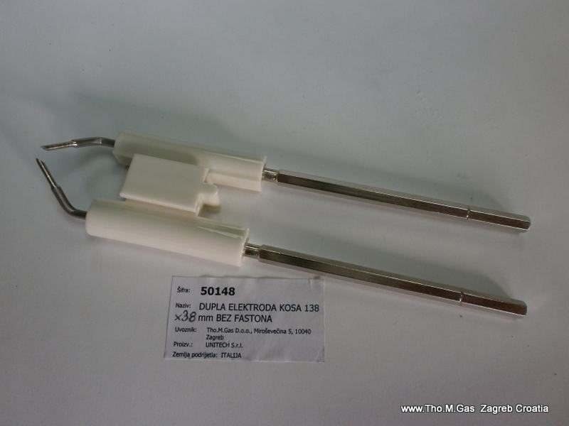 Svjećice elektrode za paljenje- za plinski ili uljni plamenik  50148