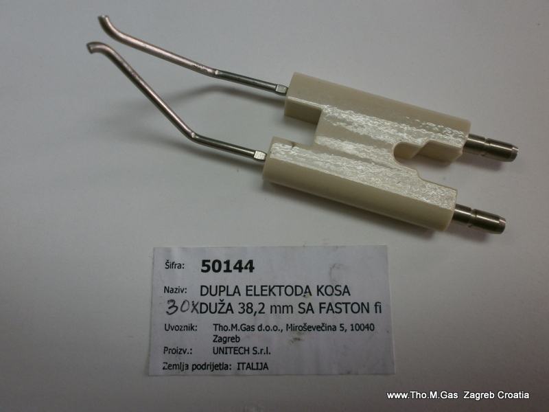 Elektroda za paljenje - ionizacije za plinski ili uljni plamenik 50144