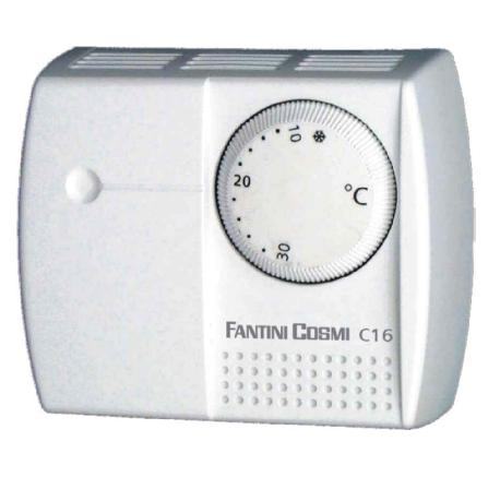 Sobni termostat fantini cosmi c16 for Cronotermostato fantini cosmi intelli therm c31