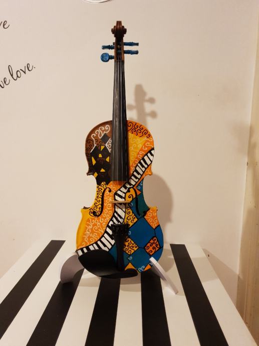 Majstorska violina -hand painted