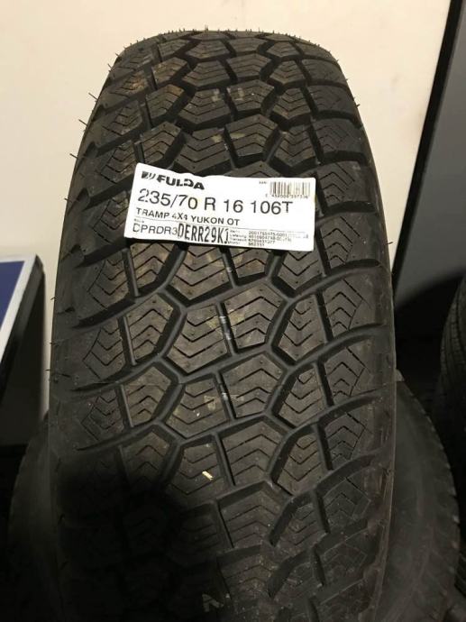 Fulda Tramp 4x4 Yukon OT 235/70/16 NOVE GUME