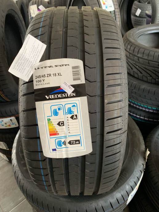 Sommerreifen 245 45 R18 Test Adac Vredestein UltracVorti+ 245/45/18 ljetna, ADAC test odličan!Novi model