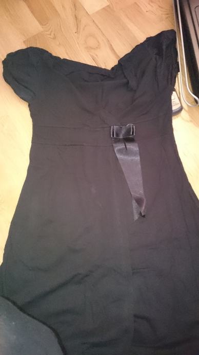 Crna haljina -tunika