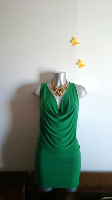NOVA sexy zelena haljina tunika
