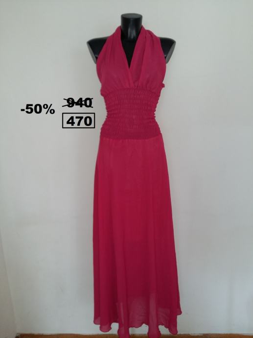 Svečana haljina, veličina 38 - 40 (M); nova, nenošena - sniženje 50%