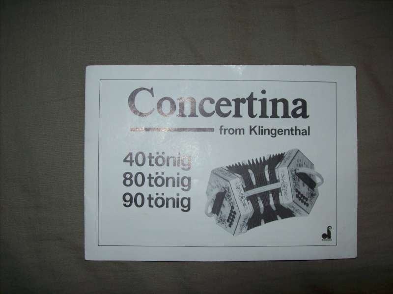 Concertina Klingenthal 20 tipki C/G