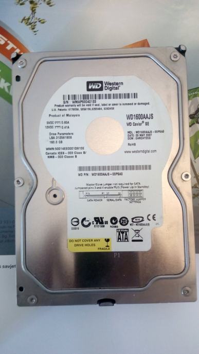 Hard disk WD 160 Gb SATA