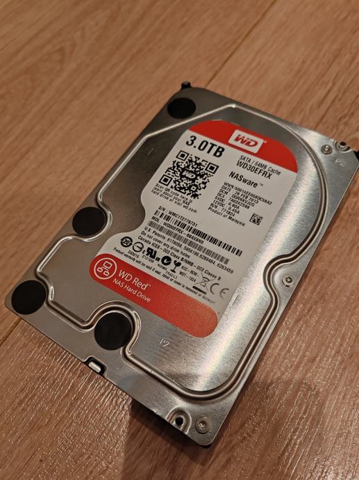 Hard disk WD 3TB NASware, SATA 3.5