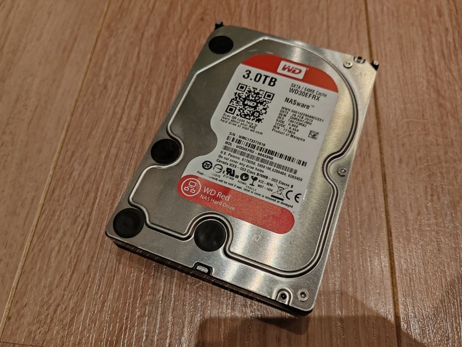 Hard disk WD 3TB NASware, SATA 3.5